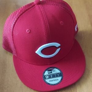 CINCINNATI REDS TRUCKER NEW ERA SNAPBACK HAT